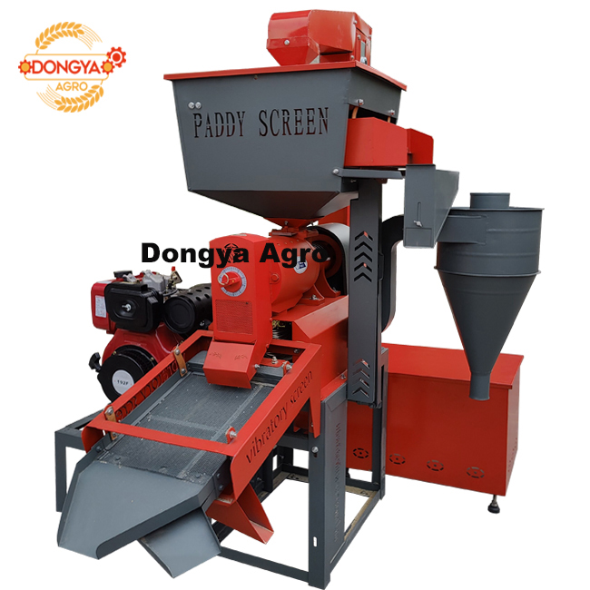 DONGYA AGRO diesel engine commercial rice mill machine
