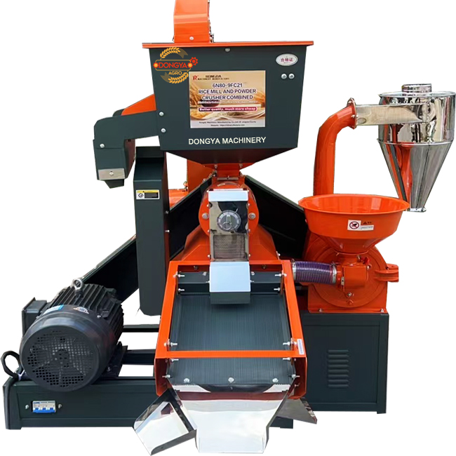 800KG per hour 6N80-9FC24 rice mill machine