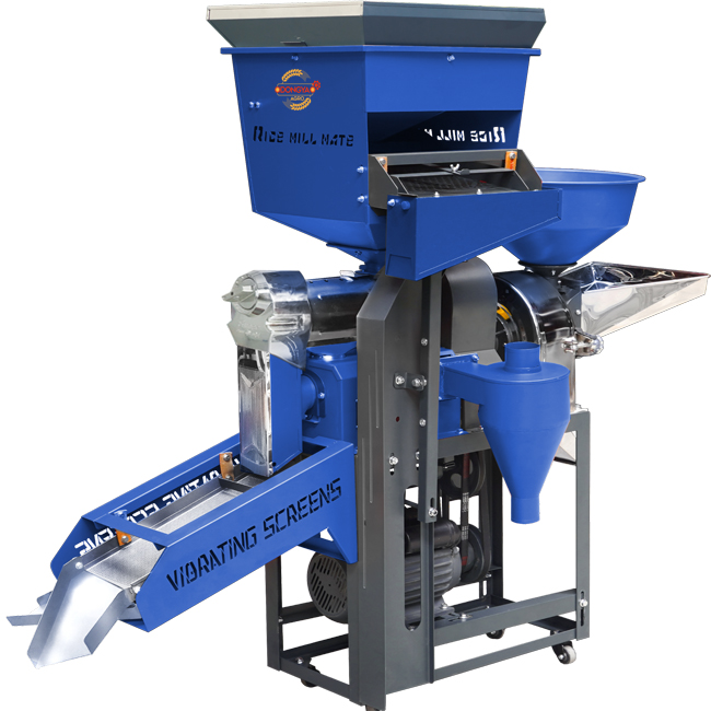 7 in 1 combine rice mill machine