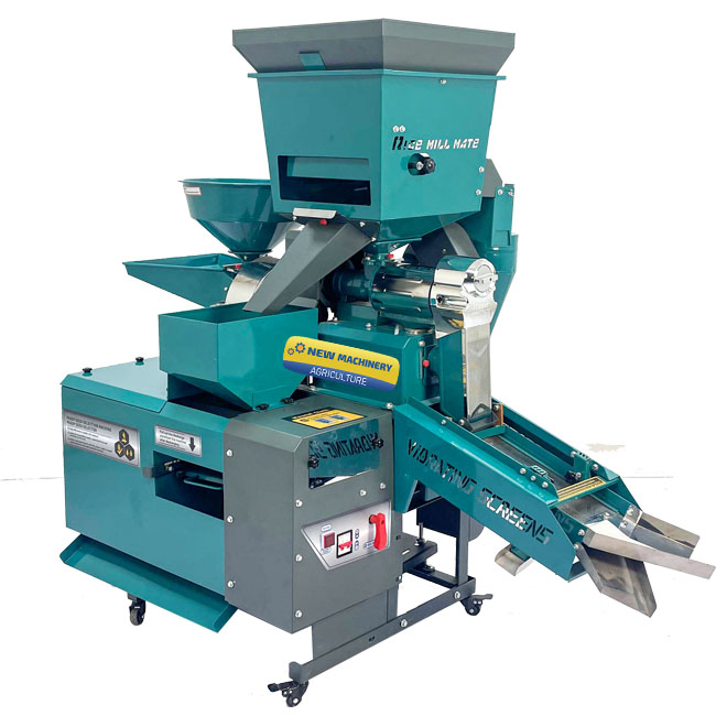 8 in 1 new rice mill machine with paddy selector