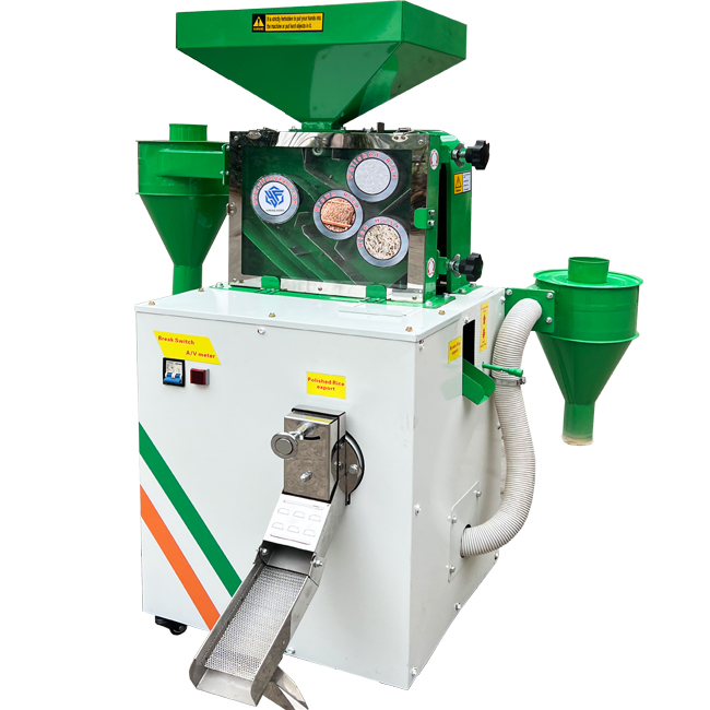 3 rubber roller 150kg per hour brown polish rice mill